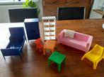 Poppenhuis meubels Ikea, Kinderen en Baby's, Speelgoed | Poppenhuizen, Ophalen of Verzenden, Zo goed als nieuw, Poppenhuis