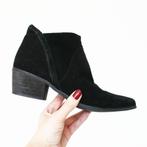 Belles bottines La Strada en daim -s6 (taille 41) €60, -, Comme neuf, La Strada, Boots et Botinnes, Noir