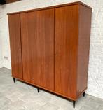 Vintage kleerkast in teak., Huis en Inrichting, Kasten | Kleerkasten, Ophalen, Gebruikt, 150 tot 200 cm, Teakhout