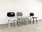 Vintage design Friso Kramer 'Revolt' eetkamerstoelen, Huis en Inrichting, Stoelen, Ophalen, Overige kleuren, Vier, Metaal