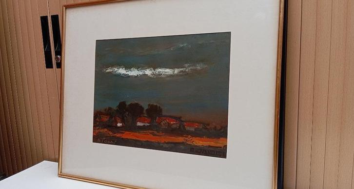 GABY DE PAUW (1924-2000) schilderij (8 b), Antiek en Kunst, Kunst | Schilderijen | Modern, Ophalen