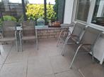 Tuinstoelen  4 stuks, Ophalen, Zo goed als nieuw