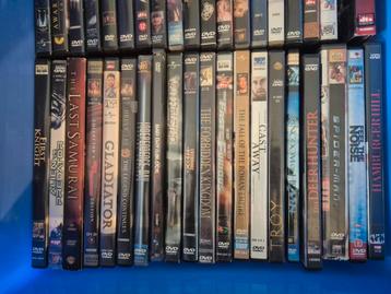 Verschillende dvd's, vooral actiefilms beschikbaar voor biedingen
