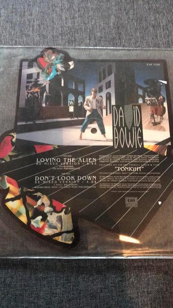 David Bowie : disque d'images Loving the alien