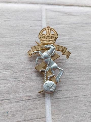 cap badge insigne britannique REME WW2 40-45, Enlèvement ou Envoi