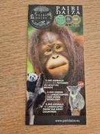 Folder Pairi Daiza 2016, Ophalen of Verzenden, Zo goed als nieuw