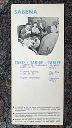Sabena: verbruikspercentage tijdens de vlucht, Ophalen of Verzenden, Zo goed als nieuw