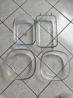 Vier Glazen Ovenschalen Pyrex, Huis en Inrichting, Ophalen, Gebruikt, Glas, Overige typen