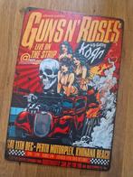 Metalen wandplaat Guns N Roses, Ophalen of Verzenden, Nieuw