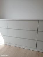 IKEA MALM Ladekast met 3 lades wit (4stuks), Huis en Inrichting, Kasten | Ladekasten, Ophalen, Zo goed als nieuw