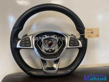 MERCEDES W205 W213 GLC Leer stuurwiel stuur sportstuur beschikbaar voor biedingen