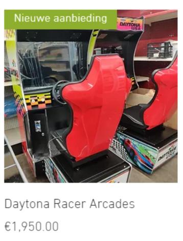 ARCADE RACER AUTORACER PRIJS PER STUK 