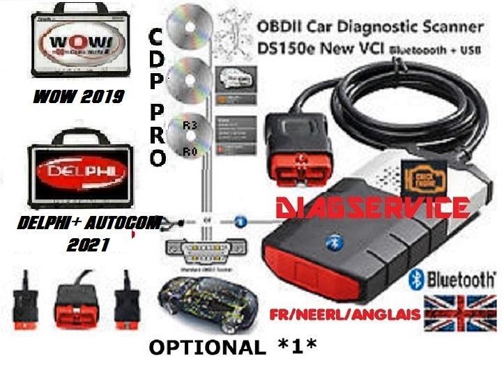 INTERFACE DIAGNOSTIC AUTO DS150 AUTOCOM /DELPHI 2021, Autos : Divers, Outils de voiture, Neuf, Enlèvement