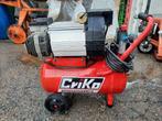 Criko compressor twee cilinders 10 bar 220v werk heel goed, Doe-het-zelf en Bouw, Ophalen, 10 bar of meer, Zo goed als nieuw, 25 tot 100 liter