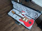 Fender LTD Vintera Road Worn II 50s Jazzmaster Fiesta Red, Ophalen, Zo goed als nieuw, Solid body, Fender