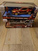 Voiture avec figurines et fast and furious 1/24, Hobby en Vrije tijd, Modelauto's | 1:24, Ophalen, Nieuw, Auto, Overige merken