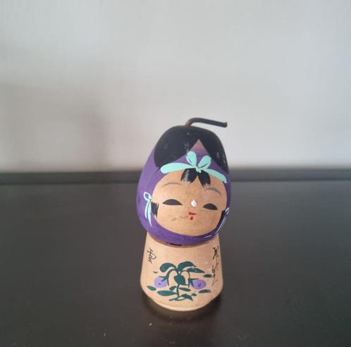 Schattige Peer Kokeshi, Antiek en Kunst, Kunst | Beelden en Houtsnijwerken, Verzenden