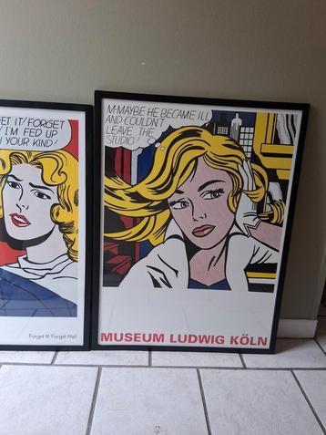2 knappe uitgave van het museum: Roy Lichtenstein. beschikbaar voor biedingen