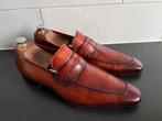 Magnanni herenschoenen maat 42 weinig gedragen, Vêtements | Hommes, Chaussures, Enlèvement ou Envoi, Comme neuf, Brun, Flâneurs