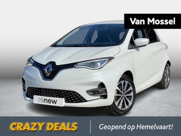 Renault Zoe Intens B-buy R135, Auto's, Renault, Gebruikt, Zwart, 136 pk, Wit