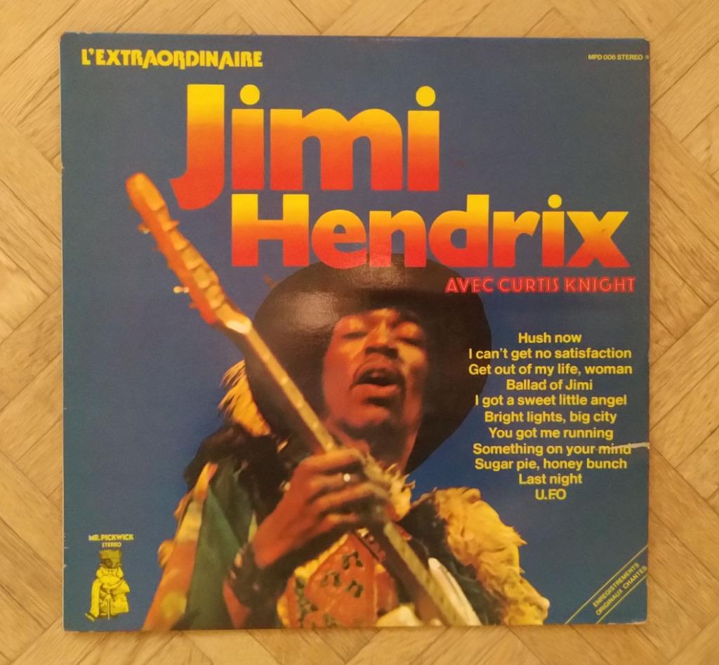 L'extraordinaire Jimi Hendrix (LP), Enlèvement ou Envoi
