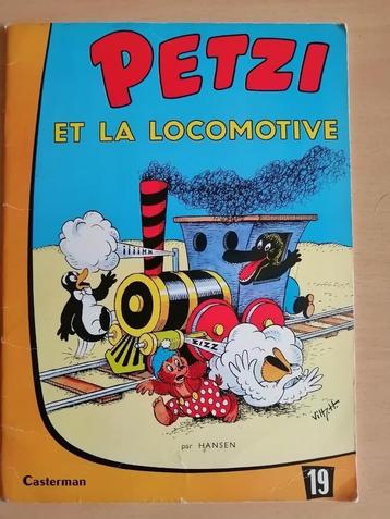 Petzi et la locomotive de Carla et Vilhelm Hansen 1971