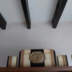 horloge en marbre avec serre-livres, Maison & Meubles, Enlèvement, Utilisé