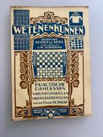 P. de Schaap Practische Damlessen 1ste druk 1930, Antiek en Kunst, Ophalen of Verzenden, De Schaap