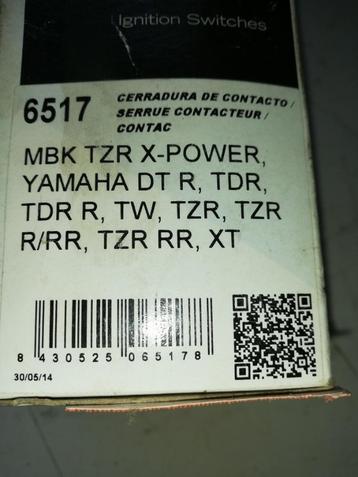 MBK Yamaha contactslot beschikbaar voor biedingen