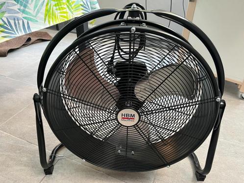 HBM 500 mm Professionele Ventilator Met Beugel, Elektronische apparatuur, Airco's, Zo goed als nieuw, Tafel- of Grondventilator