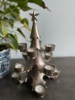 Bougeoir en forme de sapin de Noël vintage, Antiquités & Art, Enlèvement