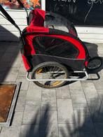 Remorque / poussette enfants 2 places plus coffre rangement, Ophalen, Gebruikt, Kinderkar, 60 tot 80 kg