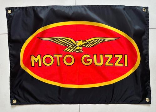 Drapeau Moto Guzzi, Divers, Drapeaux & Banderoles, Comme neuf