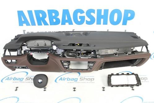 Airbag kit - Tableau de bord brun BMW 7 G12 2015-...., Auto-onderdelen, Dashboard en Schakelaars, Gebruikt, Ophalen of Verzenden