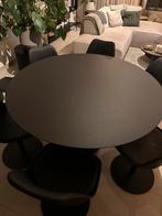 Keramische tafel (met transportschade), Huis en Inrichting, Ophalen, Overige materialen, Gebruikt, Rond