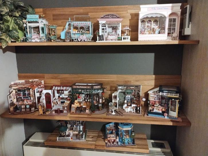 Maisons miniatures uniques faites à la main, Antiquités & Art, Curiosités & Brocante, Enlèvement