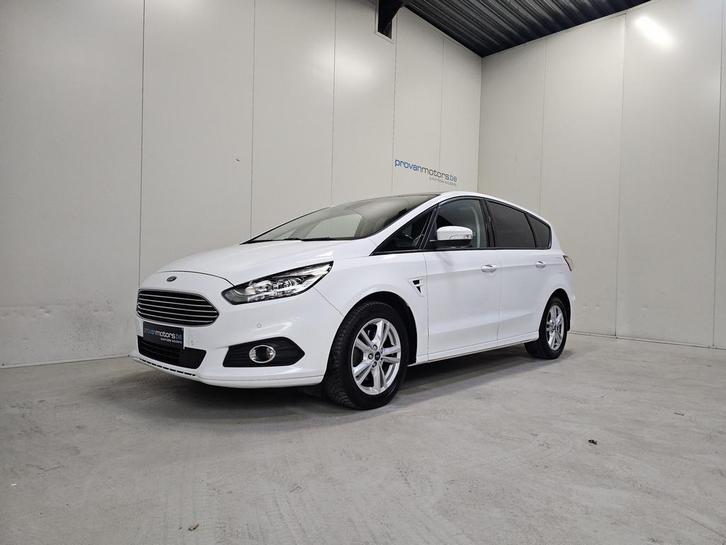 Ford S-Max 2.0d - 7pl - GPS - Airco - Topstaat!, Autos, Ford, Particulier, S-Max, Airbags, Air conditionné, Bluetooth, Ordinateur de bord