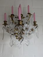 Applique kristal en brons, Antiek en Kunst, Ophalen