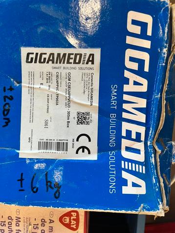 GIGAMEDIA Cat5E UTP Netwerkkabel – 200m beschikbaar voor biedingen