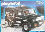 Playmobile POLITIEAUTO/SWAT, Kinderen en Baby's, Speelgoed | Playmobil, Ophalen, Zo goed als nieuw, Complete set