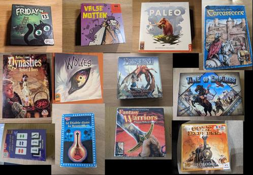 Diverse bordspellen, Hobby en Vrije tijd, Gezelschapsspellen | Bordspellen, Zo goed als nieuw, Ophalen of Verzenden