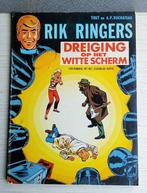 rik ringers 7 dreiging op het witte scherm 1e druk 1968 goed, Gelezen, Eén stripboek, Tibet & A.P. Duchâteau, Ophalen of Verzenden