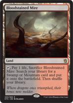 Bloodstained Mire - LAND - KTK - MTG - beter dan ex, Ophalen of Verzenden