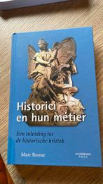 Marc Boone - Historici en hun metier, Boeken, Ophalen, Zo goed als nieuw, Marc Boone