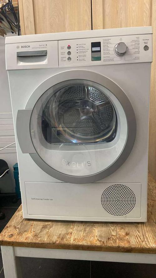 Droogkast Bosch serie 4 A++ condens-Warmtepomp Selfclean, Elektronische apparatuur, Droogkasten, Zo goed als nieuw, Condens, Voorlader