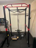 Power Rack Krachtstation, Sport en Fitness, Ophalen, Benen, Krachtstation, Zo goed als nieuw