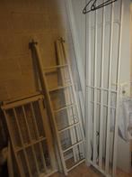 LIT MEZZANINE IKEA SVARTA métal blanc, 90 cm, Enlèvement, Une personne, Lit mezzanine
