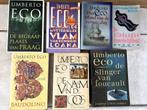 Lot van 7 boeken Umberto Eco mooie staat, Ophalen of Verzenden, Zo goed als nieuw, Umberto Eco, België