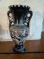 Vintage keramische vaas, Griekse motieven. Hoogte 20 cm, Ophalen