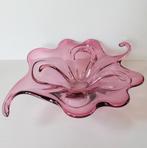 Grote bloemvormige schaal, Murano "Chambord" Fratelli Tosso, Antiek en Kunst, Ophalen of Verzenden